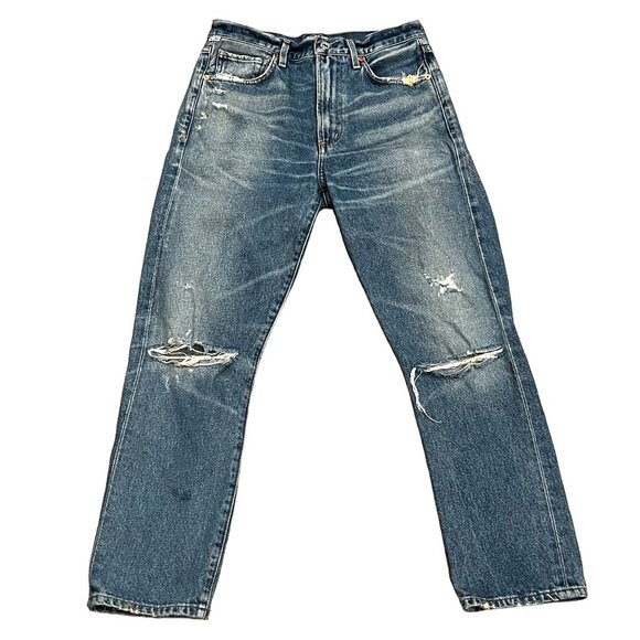 Citizens of Humanity 'Dree Crop' High Rise Slim Straight Jean, USA, 26 - Picture 1 of 11